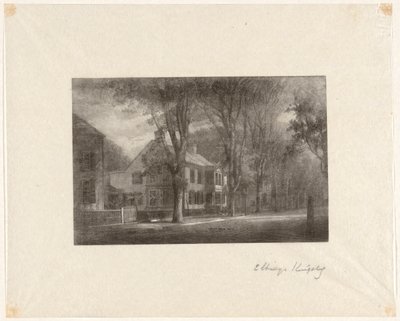 Sense títol [House on a Tree-Lined Street] finlandès tekijältä Elbridge Kingsley