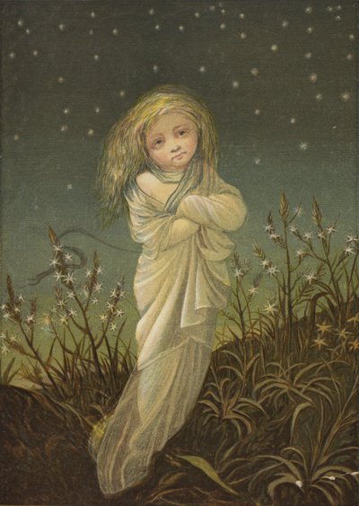 Maan tähdet (väri litho) tekijältä Eleanor Fortescue Brickdale