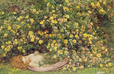 Kesäkuu on kuollut (akvarelli paperille) tekijältä Eleanor Fortescue Brickdale