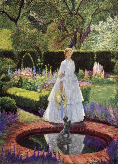 Maud (väri litho) tekijältä Eleanor Fortescue Brickdale
