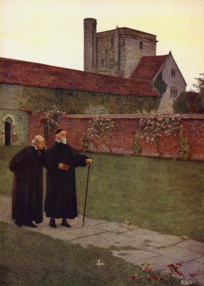 Irti maailmasta huolenpidolla Julkisen maineen tai yksityisen hengen (värilitho) tekijältä Eleanor Fortescue-Brickdale