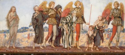 Enkelit johtavat köyhiä tekijältä Eleanor Fortescue Brickdale