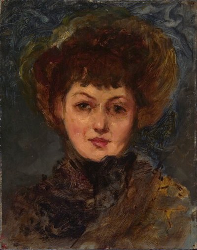 Rouva John Gellatlyn muotokuva, 1890-1897. tekijältä Eleanor Greatorex