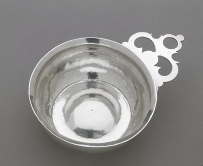 Porringer, c. 1747-1810 (hopea) tekijältä Elias Pelletreau