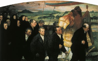 Korpuksen kulkue Lezossa tekijältä Elias Salaverria Inchaurrandieta