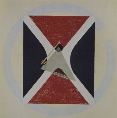 Proun 43, 1924 tekijältä Eliezer Markowich Lissitzky