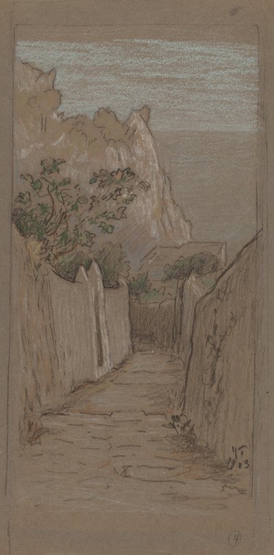 Capri, 1913. tekijältä Elihu Vedder