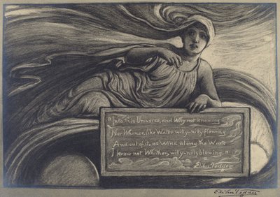 Universumiin, 1800-luvun loppu - 1900-luvun alku. tekijältä Elihu Vedder