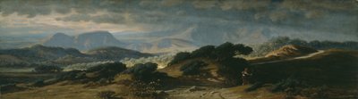 Myrsky Umbriassa 1875 tekijältä Elihu Vedder