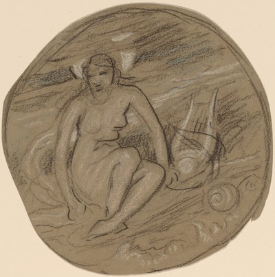 Musiikkiopinnot, n. 1890. tekijältä Elihu Vedder