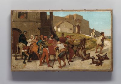 Die Fabel vom Müller, seinem Sohn und dem Esel Nr. 6 tekijältä Elihu Vedder