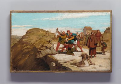 Die Fabel vom Müller, seinem Sohn und dem Esel Nr. 7 tekijältä Elihu Vedder