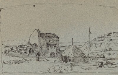 Toscana, c. 1858. tekijältä Elihu Vedder