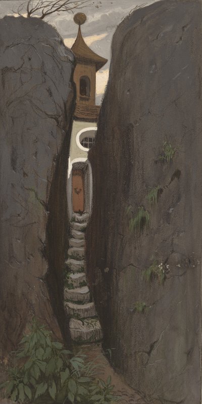 Lasitettu, c. 1877. tekijältä Elihu Vedder