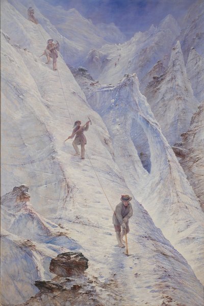 Alpine Climbers, 1869. tekijältä Elijah Walton