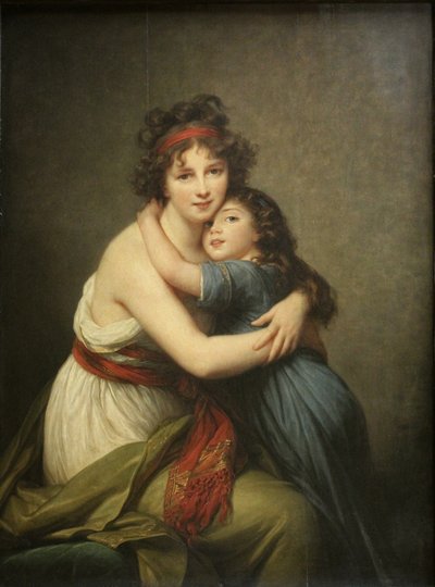 Elisabeth Louise Vigée-Lebrun, Madame Vigée-Lebrun ja hänen tyttärensä. tekijältä Élisabeth Louise Vigée Le Brun
