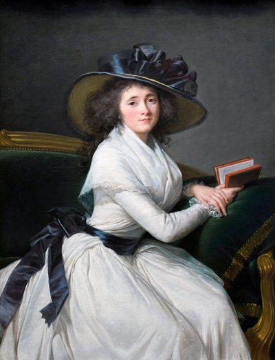 "Muotokuva kreivitär de la Chatresta (Marie Charlotte Louise Perrette Aglae Bontemps)". tekijältä Elisabeth Louise Vigee-Lebrun