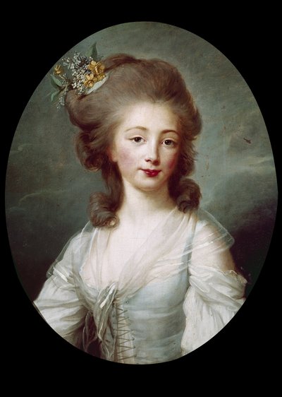 Cluzelin kreivitär (Marie-Thérèse Antoinette de Cluzel) tekijältä Elisabeth Louise Vigee Lebrun