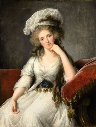 Louise Marie Adélaïde de Bourbon-Penthièvre, Orléansin herttuatar, 1789. tekijältä Elisabeth Louise Vigee Lebrun