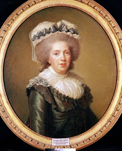 Muotokuva Adelaide de Francesta (1732-1800) 1791 tekijältä Elisabeth Louise Vigee Lebrun