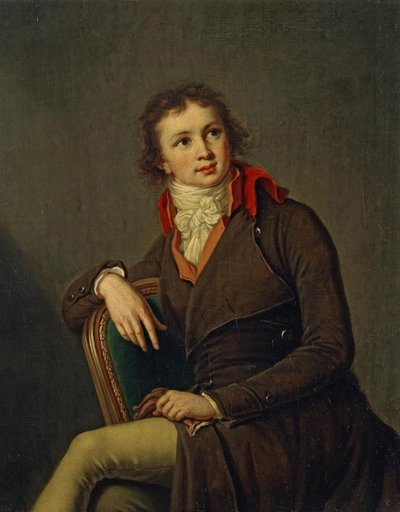 Kreivi Pavel Aleksandrovitš Stroganovin muotokuva 1774-1817, 1790-luku tekijältä Elisabeth Louise Vigee Lebrun