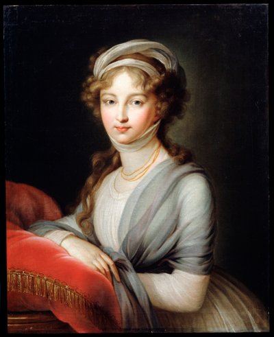 Keisarinna Elisabet Alekseijevnan muotokuva, c1795 tekijältä Elisabeth Louise Vigee Lebrun