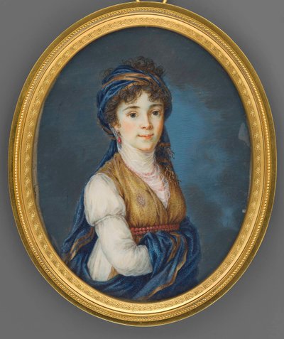 Muotokuva prinsessasta Anna Grigorjevna Beloselskaja-Belozerskaja 1773-1846. tekijältä Elisabeth Louise Vigee Lebrun