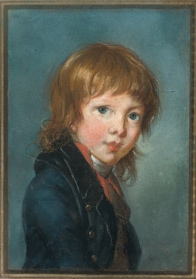 Pojan muotokuva, 1801 tekijältä Elisabeth Louise Vigee Lebrun