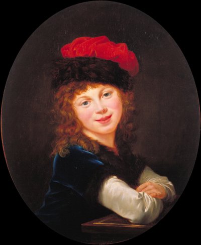 Muotokuva tytöstä tekijältä Elisabeth Louise Vigee Lebrun