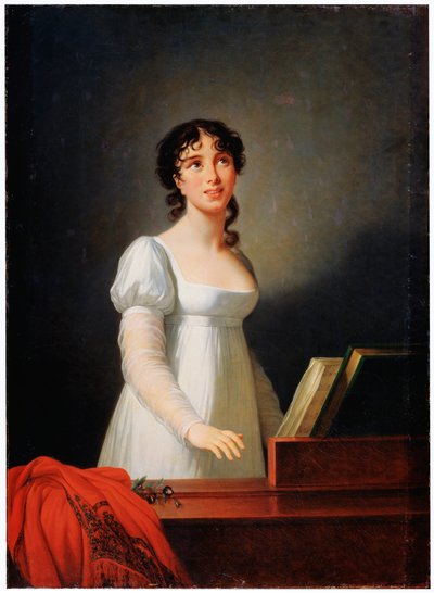 Muotokuva italialaislaulajasta Angelica Catalanista, 1700-luvun loppu ja 1800-luvun alku tekijältä Elisabeth Louise Vigee Lebrun