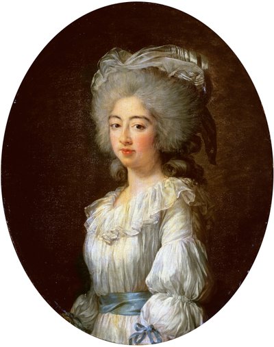 Muotokuva Louise Marie Josephinesta, Provencen kreivikunnasta, myöhemmin Ranskan kuningattaresta tekijältä Elisabeth Louise Vigee Lebrun