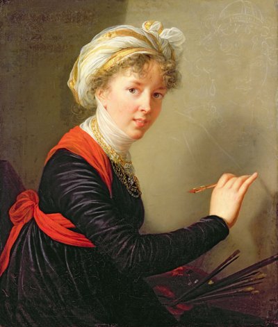 Omakuva, 1800 tekijältä Elisabeth Louise Vigee Lebrun