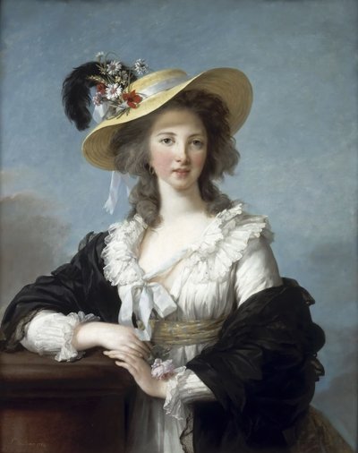 Yolande Martine Gabrielle de Polastron, Polignacin herttuatar tekijältä Elisabeth Louise Vigee Lebrun