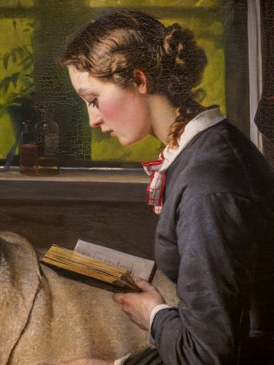 Haavoittunut tanskalainen sotilas, yksityiskohta tekijältä Elisabeth Maria Anna Jerichau-Baumann