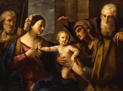 Pyhä perhe tekijältä Elisabetta Sirani