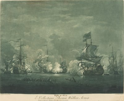 Taistelu vuosina 1672, 1720. tekijältä Elisha Kirkall