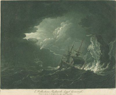 Toimituskohtaus Richard Lloydin kokoelmasta tekijältä Elisha Kirkall after Willem van de Velde the Elder
