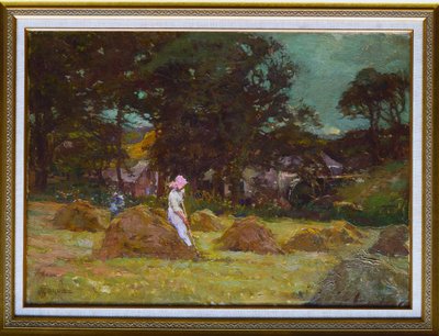 Heinänteko tekijältä Elizabeth Adela Stanhope Forbes