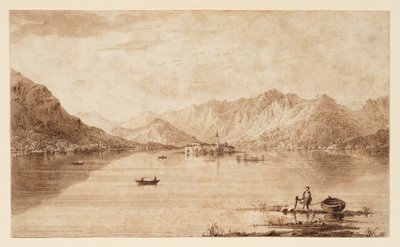 Lake Maggiore ja Isola Superiore tekijältä Elizabeth Frances Batty