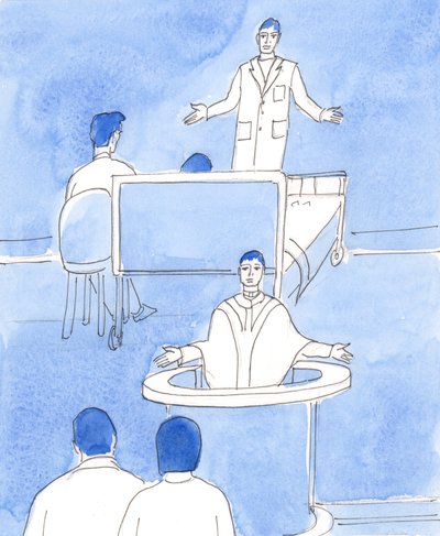 Vakavan diagnoosin antavalla kirurgilla on joskus vähän toivoa parantumisesta, 2003 (paperilla) tekijältä Elizabeth Wang