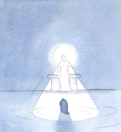 Kaikki hyvä tulee meille Kristuksen kautta. Kristus on todellinen valomme. Hänessä on kaikki viisaus ja tieto, 2000 (paperilla) tekijältä Elizabeth Wang