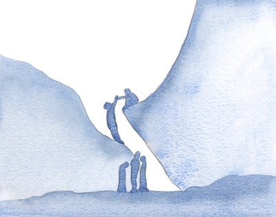 Uskomalla Kristukseen, joka on meille vapaasti annettu, meidät johdetaan rukoilemaan toisten puolesta ja auttamaan heitä heidän vaikeuksissaan, 2000 (paperilla) tekijältä Elizabeth Wang