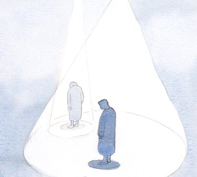 Pienimmällä parannuksenteollamme ja nöyryydellämme Jumala laajentaa ymmärrystämme, kuin kasvava valokehä., 2001 (paperilla) tekijältä Elizabeth Wang