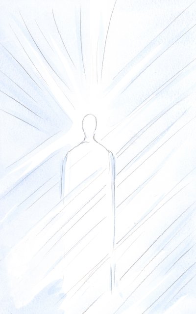 Kristus, Todellinen Ihminen, ennen sinua, on noussut ylös ja elää. Ajattele samaa Kristusta, jumalallista poikaa, majesteettinen, 2001 (paperilla) tekijältä Elizabeth Wang