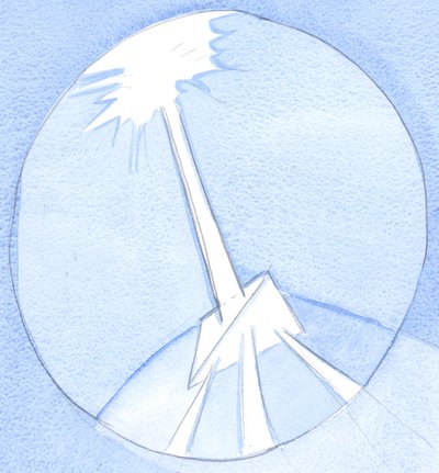 Kristus, totuus, loistaa jokaista sielua kohti, 2002 (paperilla) tekijältä Elizabeth Wang