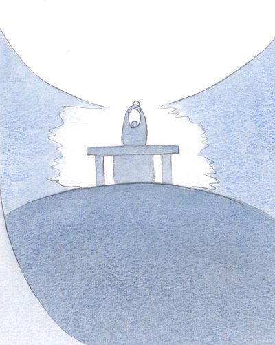 Kristuksen itsensä uhri alttarilla saa pääsyn itse taivaaseen., 2001 (paperilla) tekijältä Elizabeth Wang