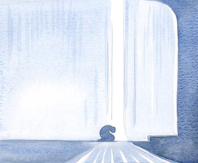 Kristuksen rukous ja minun rukoukseni ovat yhtä, hiljaisuudessa pyhän ehtoollisen vastaanottamisen jälkeen. Suojelusenkelini seisoo vartijana vieressäni, 2000 (paperilla) tekijältä Elizabeth Wang