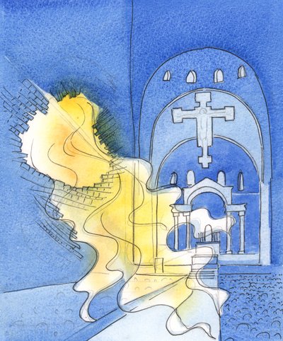 Jumala on niin voimakas ja pyhä, on kuin Hän murskaisisi meidät kirkkaudellaan, jos Hän antaisi tulisen rakkautensa vallata meidät, kun emme ole valmistautuneita, 2003 (paperilla) tekijältä Elizabeth Wang