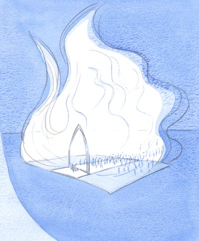 Kuinka loistava onkaan kirkkojemme pyhä tila, jossa pyhä messu uhrataan. Kuinka kiihkeästi meidän pitäisi valmistautua ylistystyöhön., 2001 (paperilla) tekijältä Elizabeth Wang