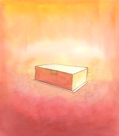 Jos väistämme uhrauksia, meidän tulee pohtia totuutta, että kaikki, mitä arvostamme maan päällä, luovutetaan kuolemassa, 2003 (paperilla) tekijältä Elizabeth Wang
